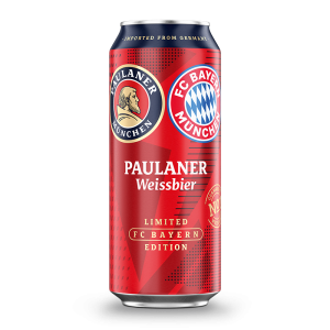 Paulaner Weissbier - Lata 500ML Edición especial Bayern